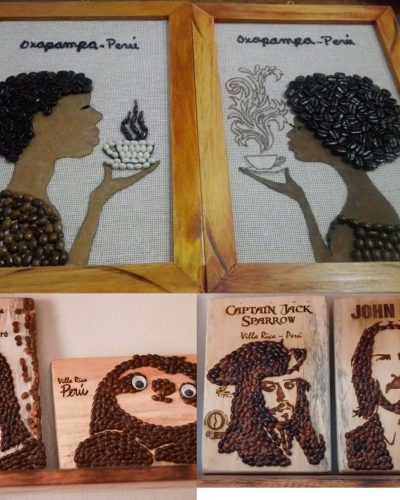 CUADROS CON GRANOS - Emilly Ortiz